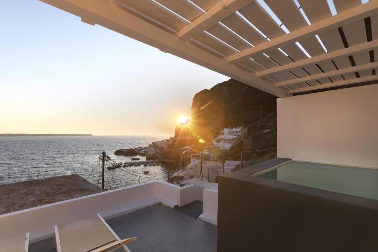 Ammoudi Sunset Cave Santorini Apartman Ía Kültér fotó